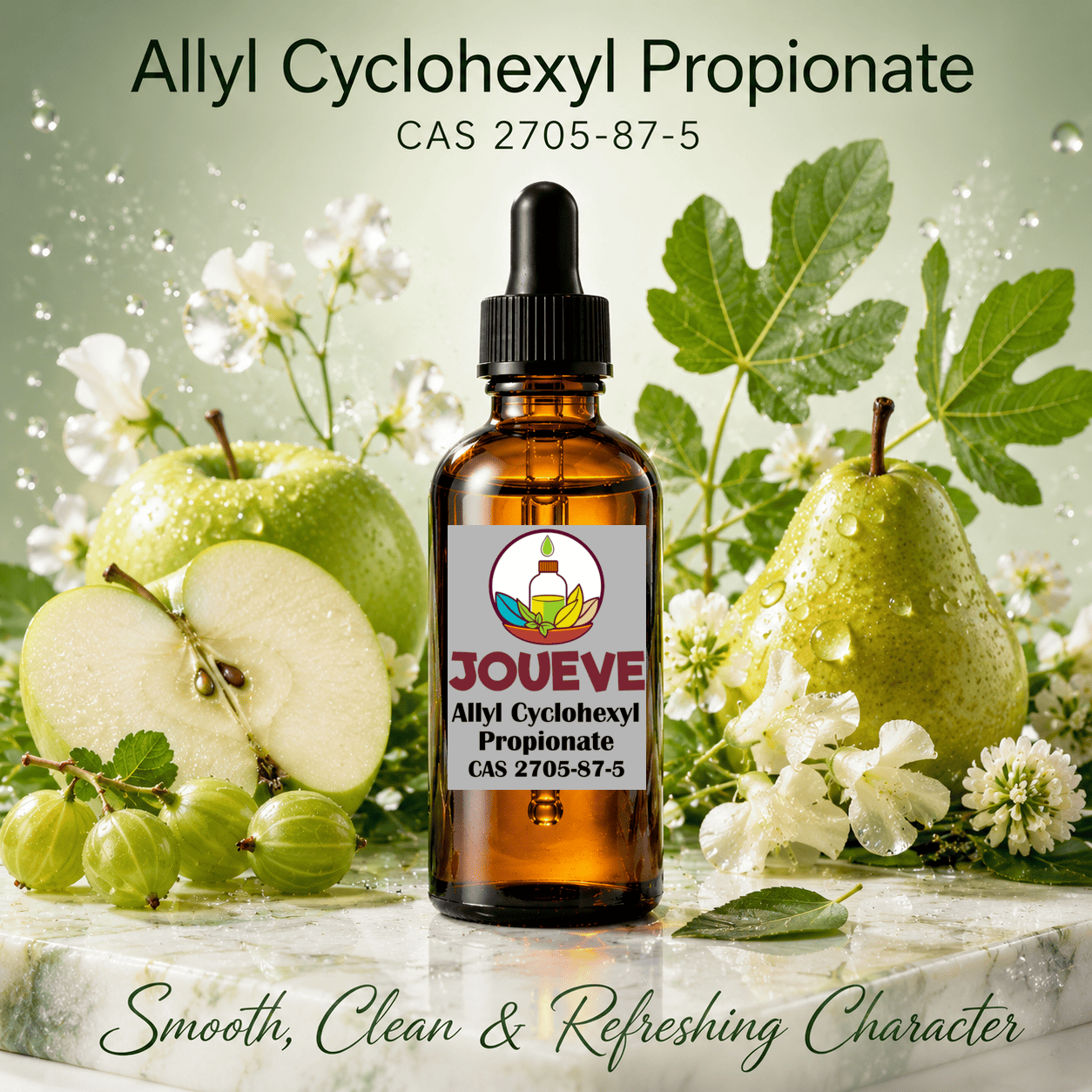 Allyl Cyclohexyl Propionate (CAS 2705-87-5) | Fruity Pineapple Aroma Chemical for Perfume, Home Fragrance & Aromatherapy Blends