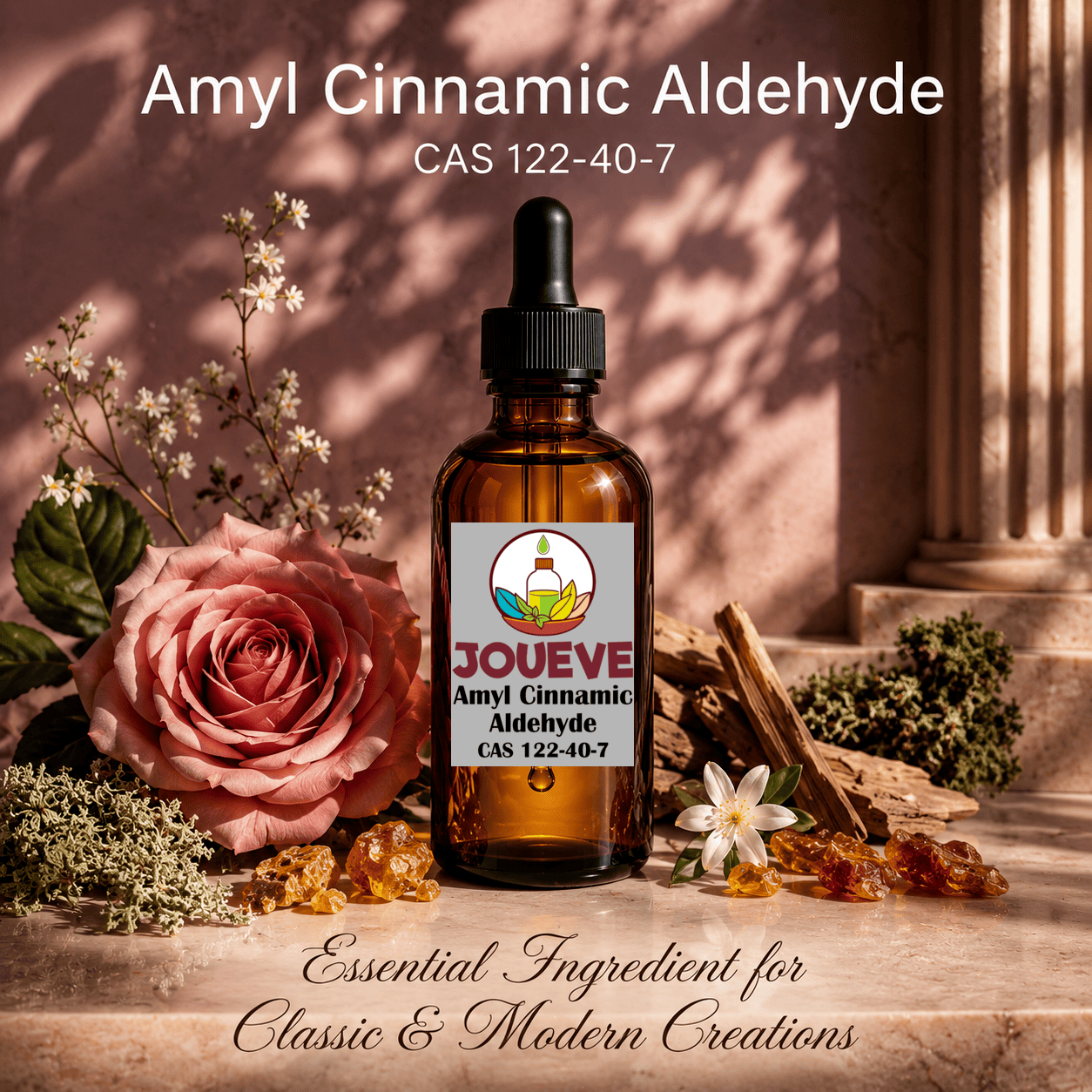 Amyl Cinnamic Aldehyde (CAS 122-40-7) Perfumery Aroma Chemical with Sweet Jasmine Floral Honeyed Scent