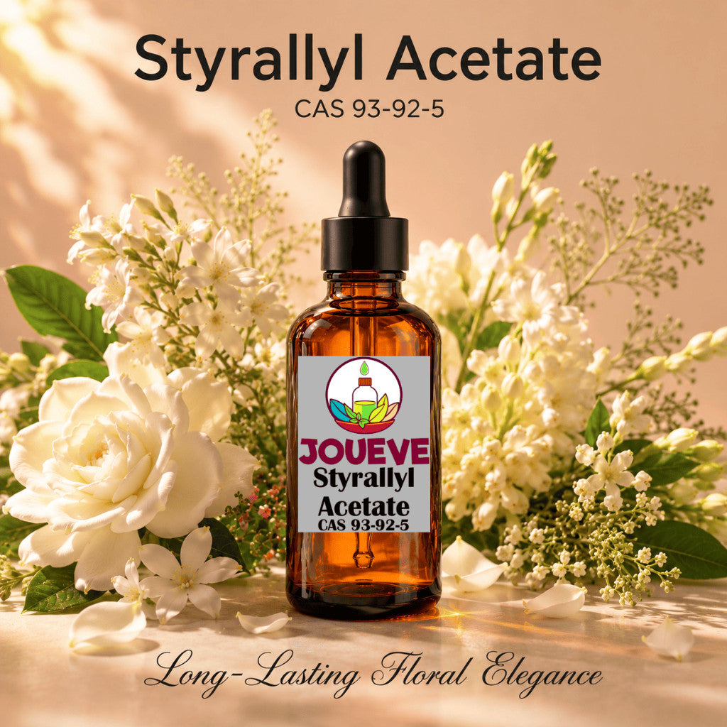 JOUEVE Styrallyl Acetate CAS 93-92-5 Perfumery Aroma Chemical with Fresh Green Floral Gardenia Hyacinth Scent