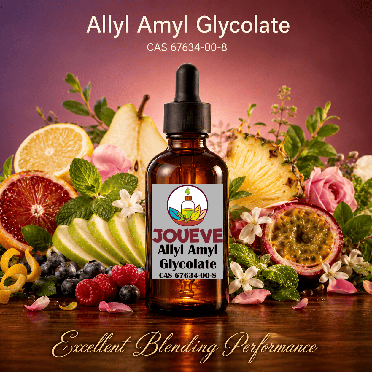 Allyl Amyl Glycolate Perfumery Aroma Chemical with Juicy Pineapple Green Fruity Tropical Scent CAS 67634-00-8