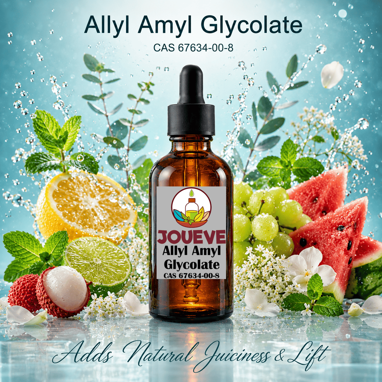 Allyl Amyl Glycolate Perfumery Aroma Chemical with Juicy Pineapple Green Fruity Tropical Scent CAS 67634-00-8