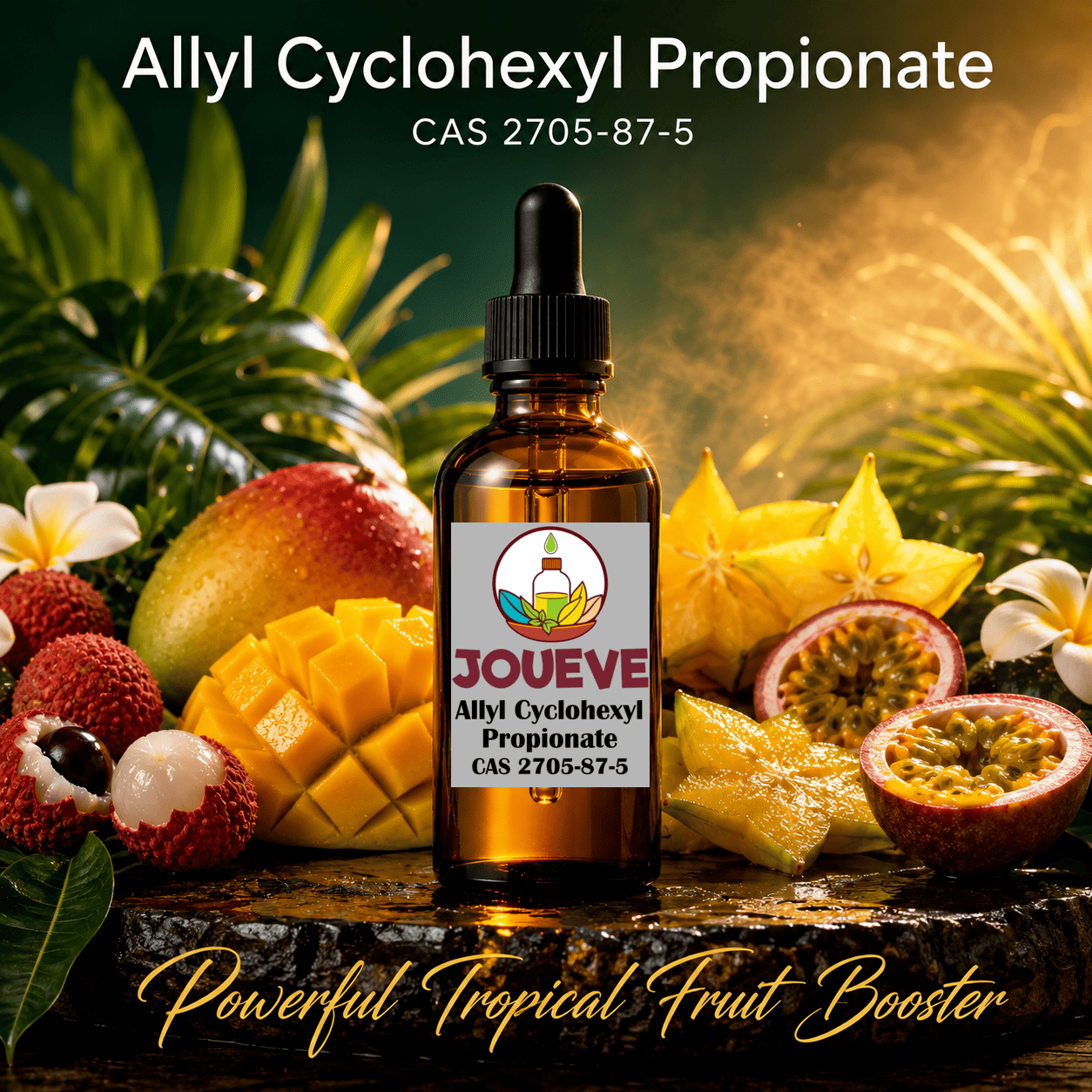 Allyl Cyclohexyl Propionate (CAS 2705-87-5) | Fruity Pineapple Aroma Chemical for Perfume, Home Fragrance & Aromatherapy Blends