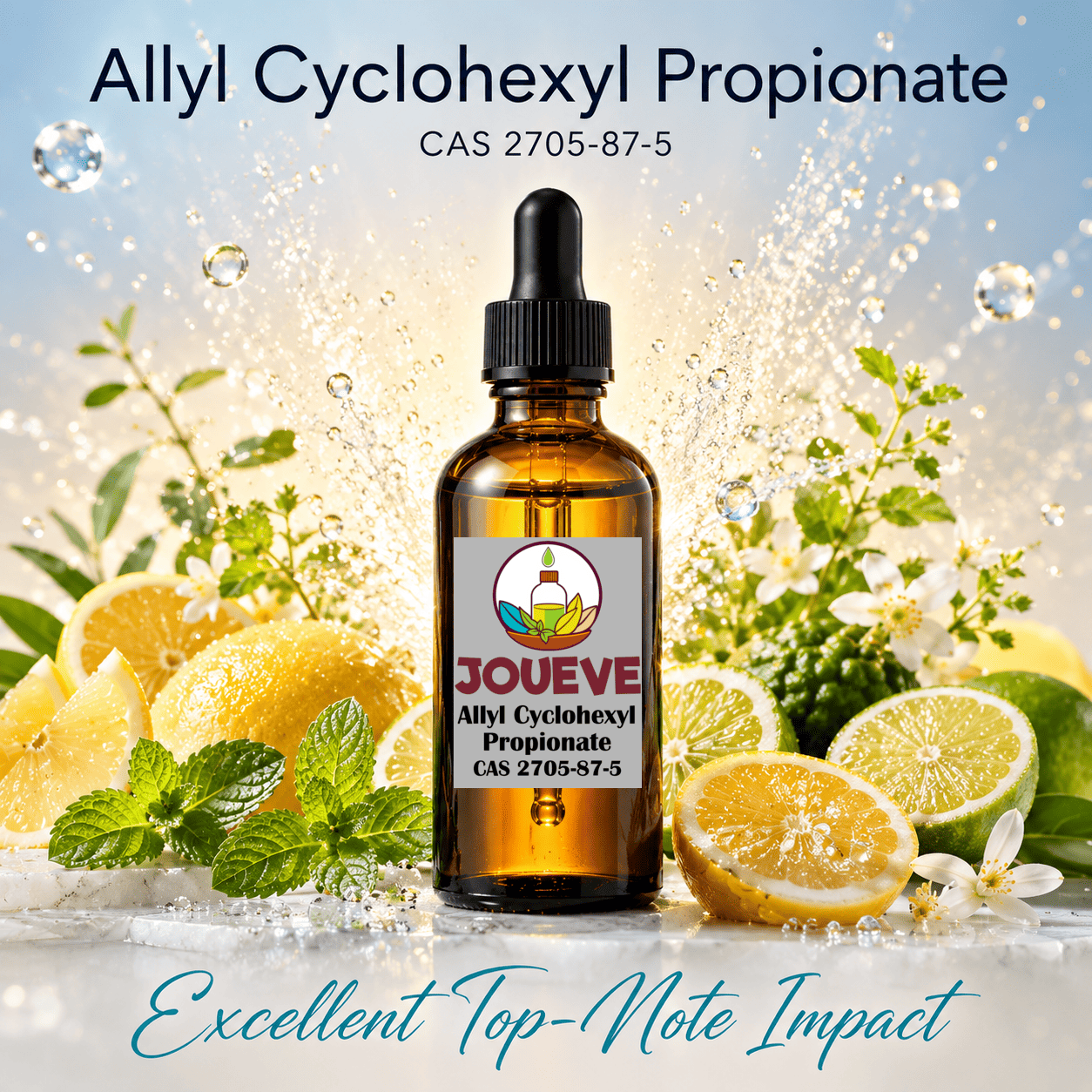 Allyl Cyclohexyl Propionate (CAS 2705-87-5) | Fruity Pineapple Aroma Chemical for Perfume, Home Fragrance & Aromatherapy Blends