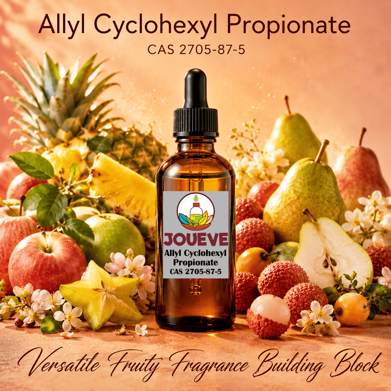 Allyl Cyclohexyl Propionate (CAS 2705-87-5) | Fruity Pineapple Aroma Chemical for Perfume, Home Fragrance & Aromatherapy Blends
