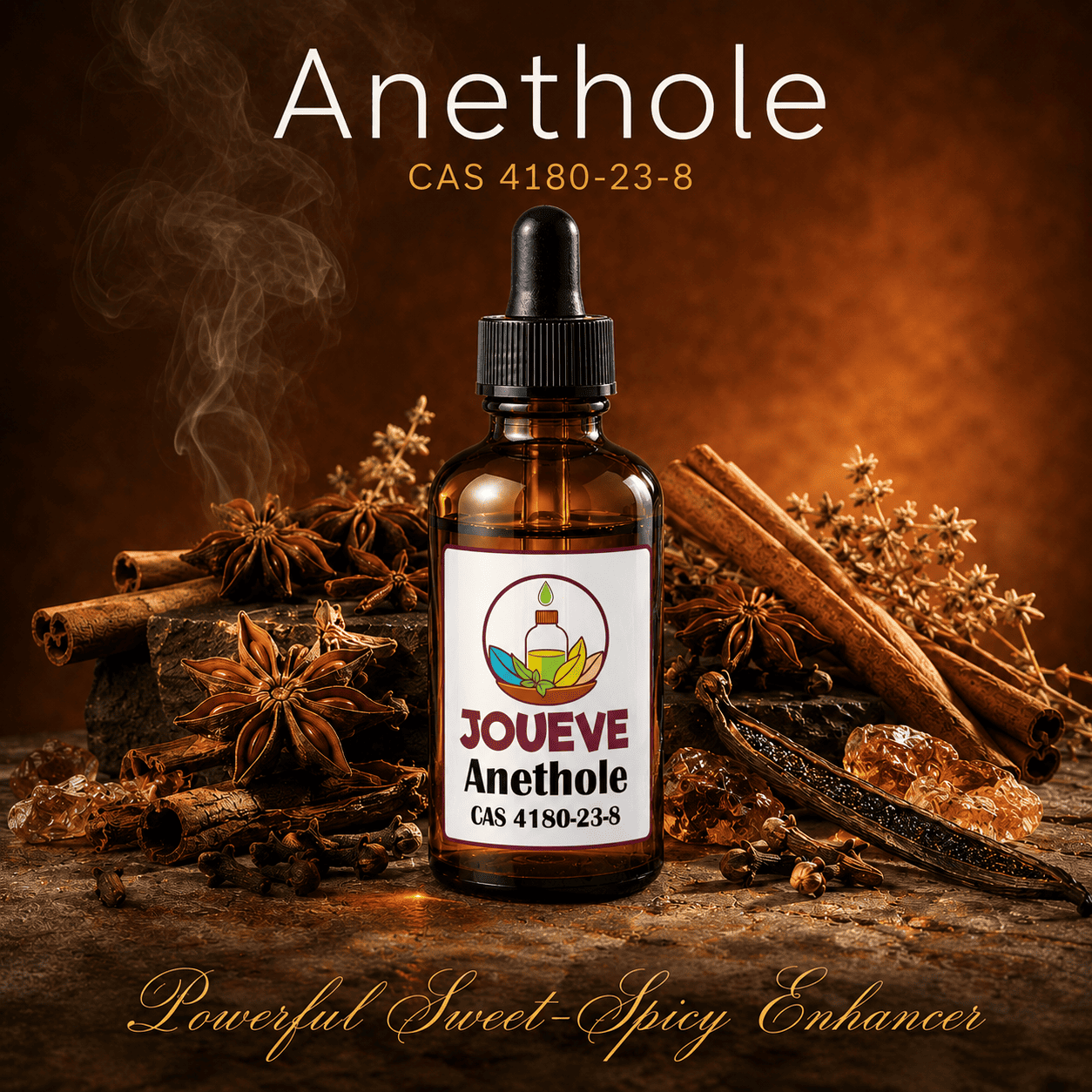 Anethole (CAS 4180-23-8) Perfumery Aroma Chemical with Sweet Anise Liquorice Herbal Spicy Scent