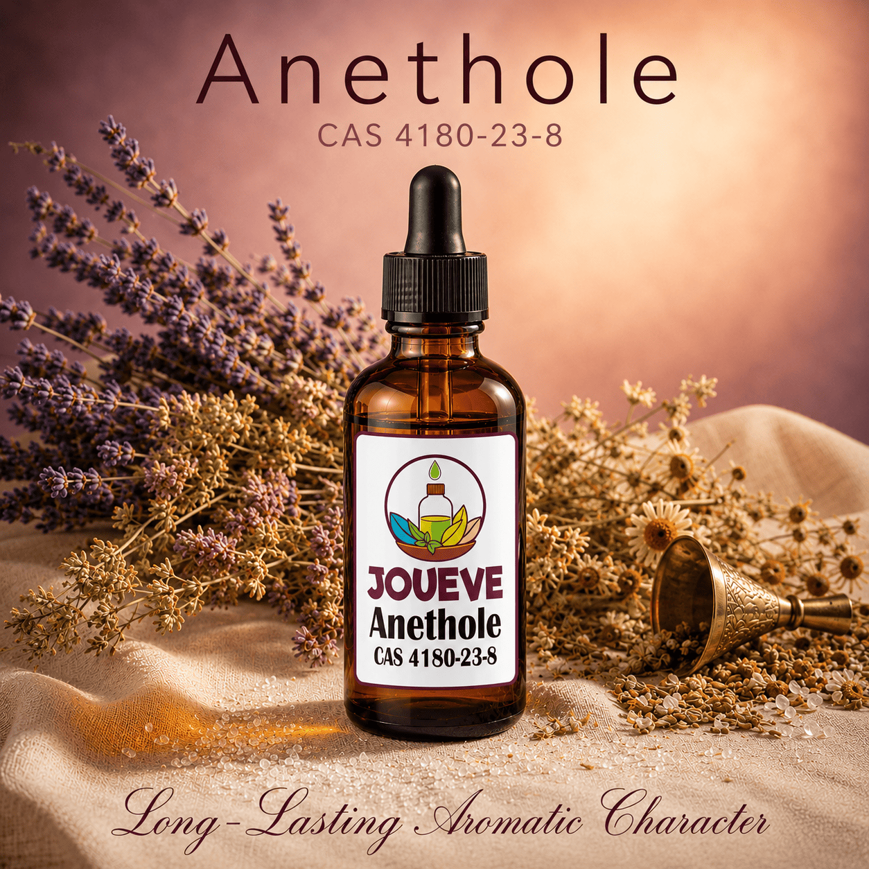 Anethole (CAS 4180-23-8) Perfumery Aroma Chemical with Sweet Anise Liquorice Herbal Spicy Scent