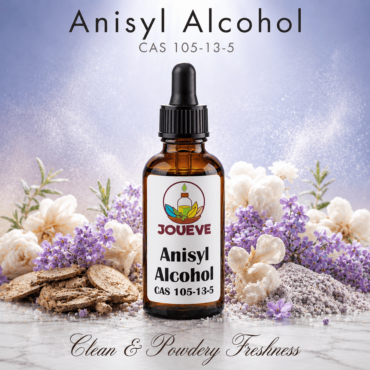 Anisyl Alcohol CAS 105-13-5 Perfumery Aroma Chemical with Sweet Floral Hawthorn Powdery Scent Fragrance Ingredient