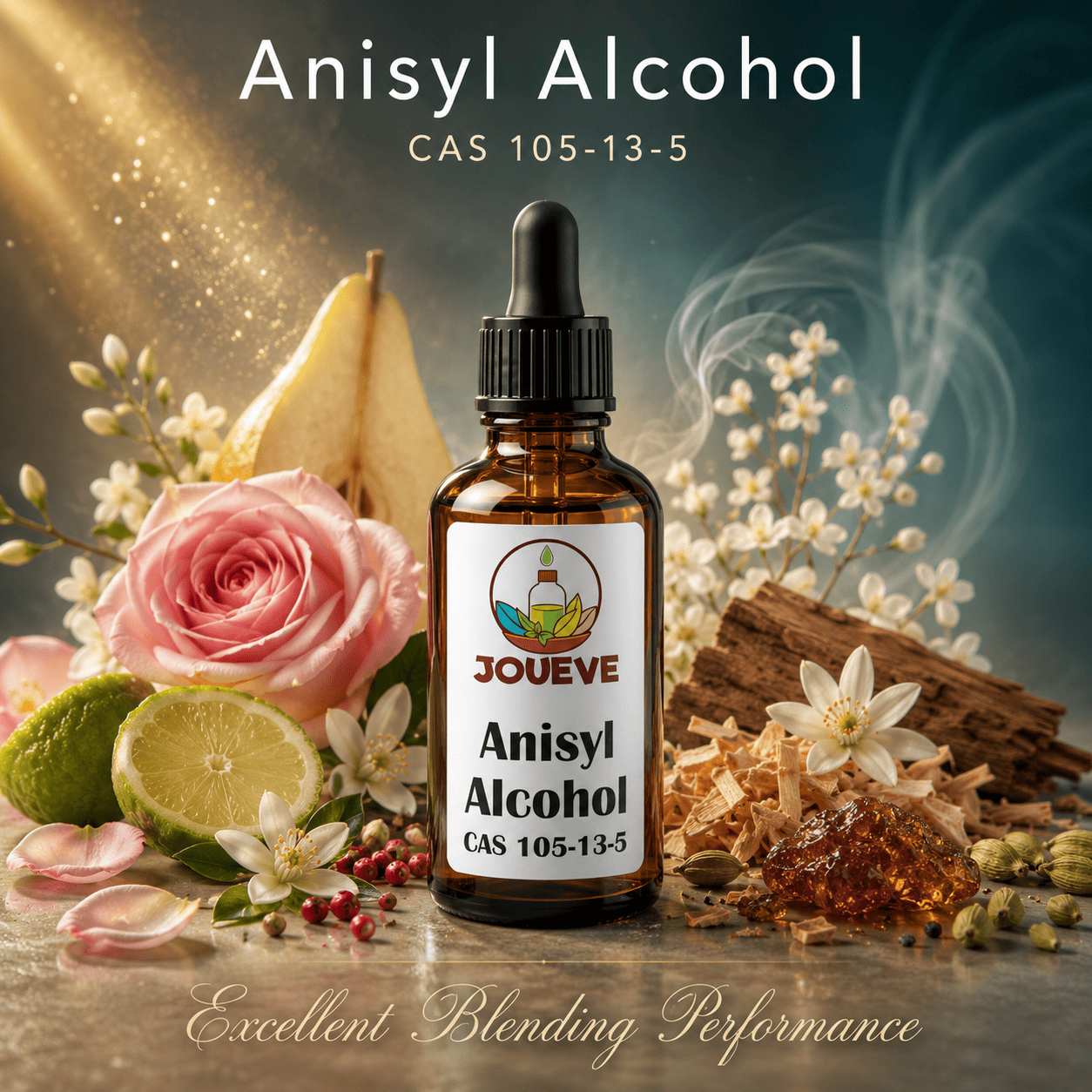 Anisyl Alcohol CAS 105-13-5 Perfumery Aroma Chemical with Sweet Floral Hawthorn Powdery Scent Fragrance Ingredient