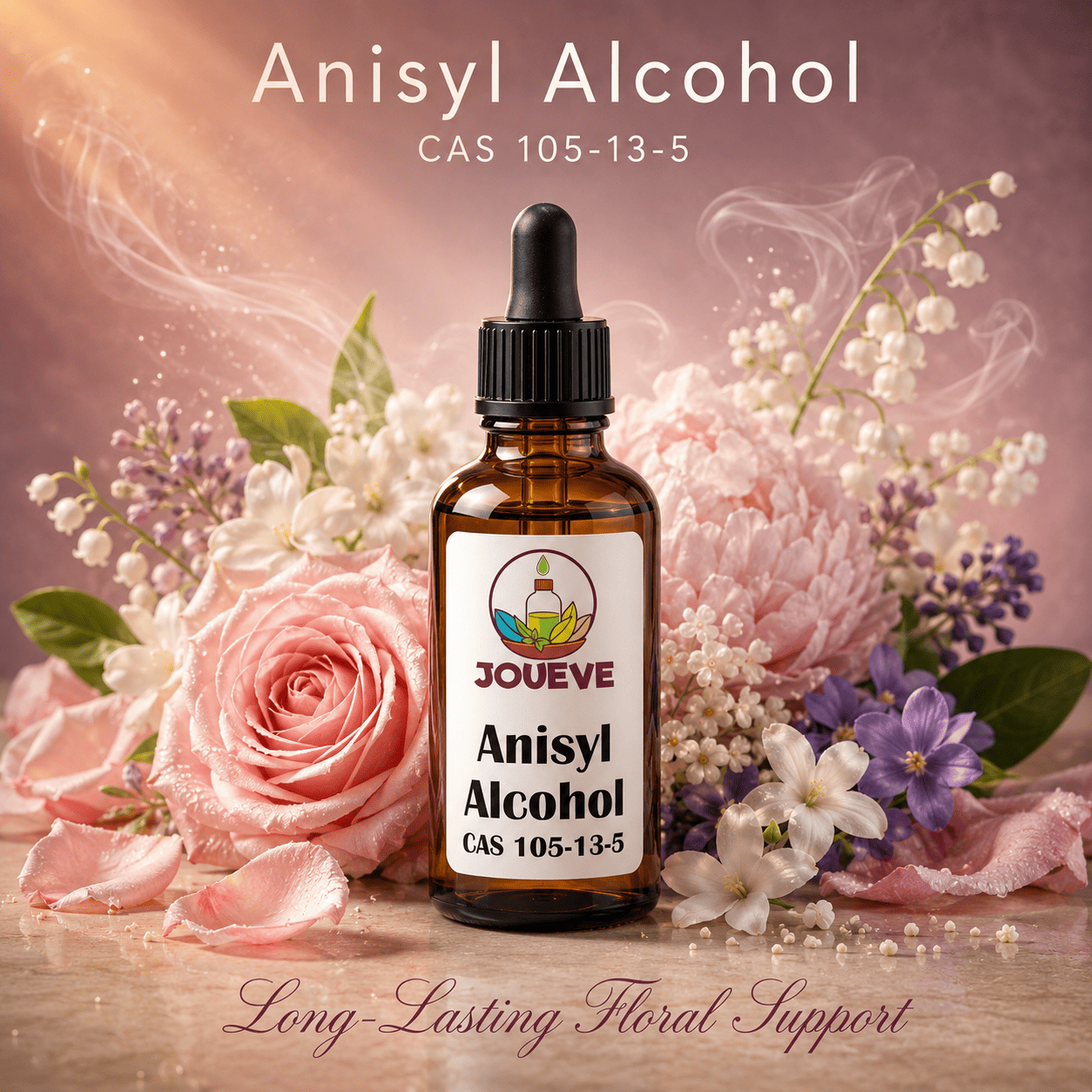 Anisyl Alcohol CAS 105-13-5 Perfumery Aroma Chemical with Sweet Floral Hawthorn Powdery Scent Fragrance Ingredient