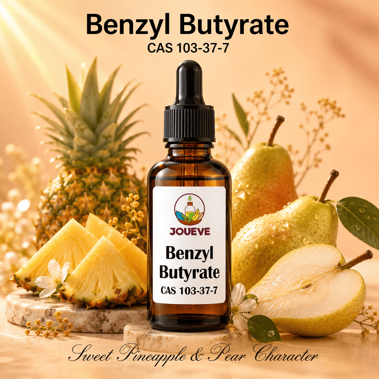 Benzyl Butyrate CAS 103-37-7 Perfumery Aroma Chemical with Sweet Fruity Pineapple Pear Tropical Scent