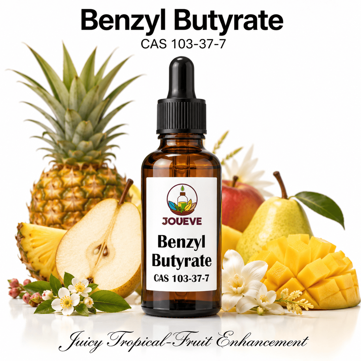 Benzyl Butyrate CAS 103-37-7 Perfumery Aroma Chemical with Sweet Fruity Pineapple Pear Tropical Scent