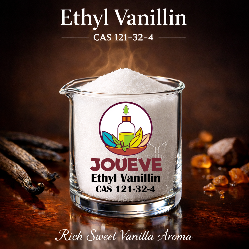 Ethyl Vanillin (CAS 121-32-4) - Rich Sweet Vanilla Aroma for Perfumery & Home Fragrance