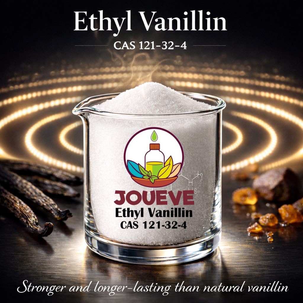 Ethyl Vanillin (CAS 121-32-4) - Rich Sweet Vanilla Aroma for Perfumery & Home Fragrance