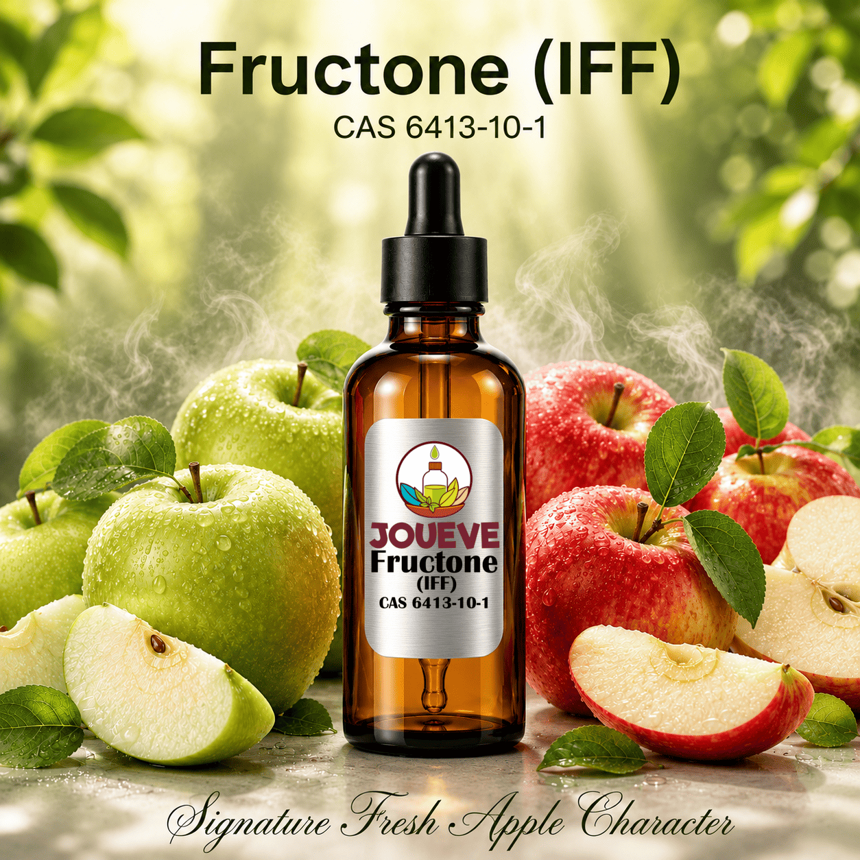 Fructone (IFF) Perfumery Aroma Chemical with Crisp Fresh Green Apple Scent Fragrance Ingredient CAS 6413-10-1