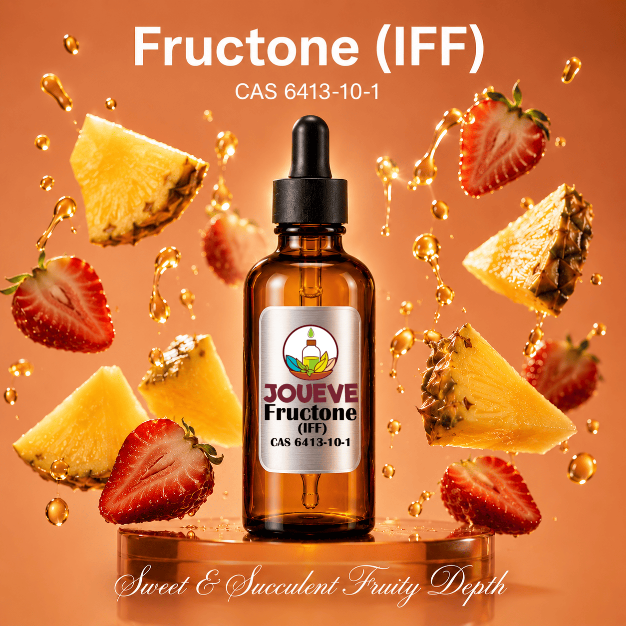 Fructone (IFF) Perfumery Aroma Chemical with Crisp Fresh Green Apple Scent Fragrance Ingredient CAS 6413-10-1