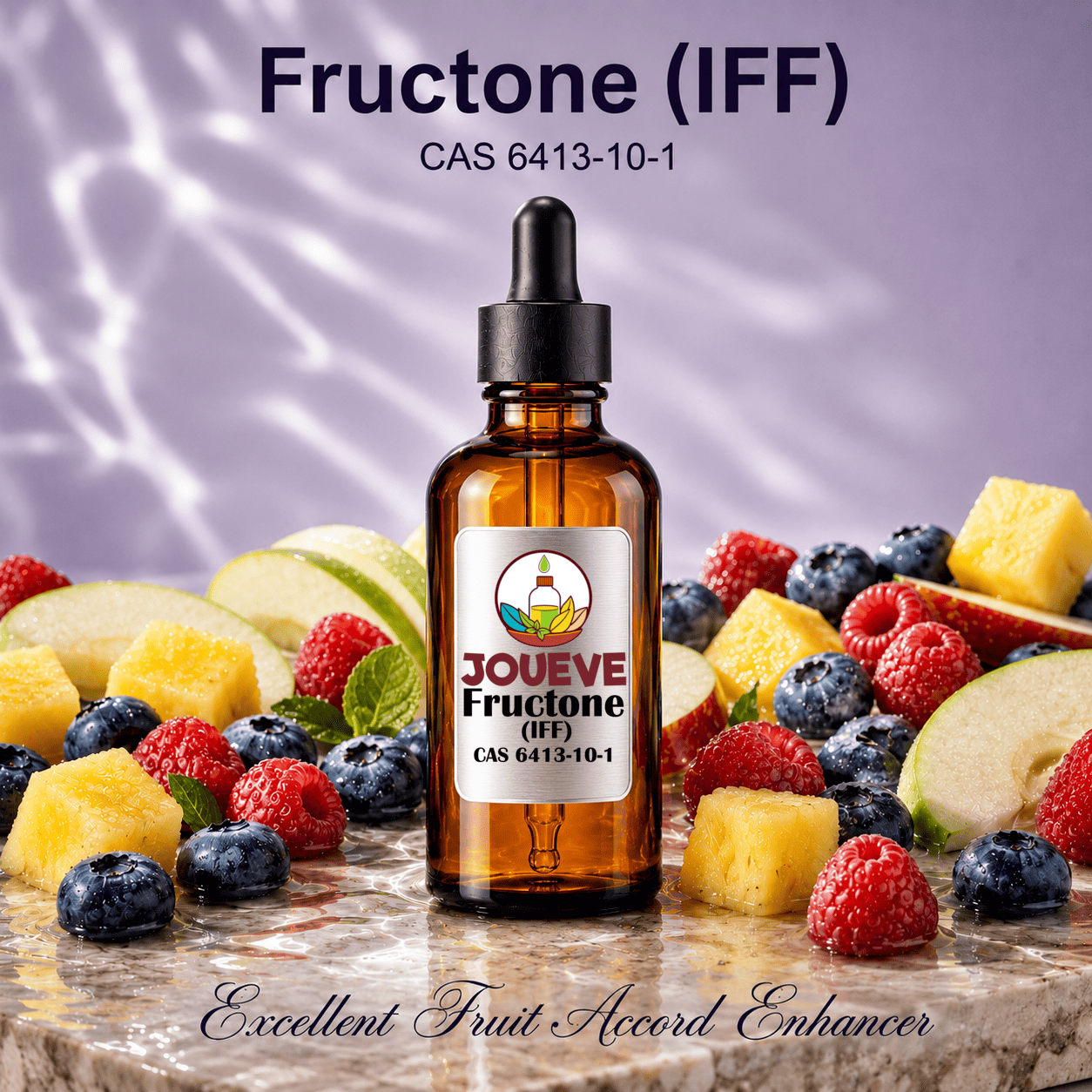 Fructone (IFF) Perfumery Aroma Chemical with Crisp Fresh Green Apple Scent Fragrance Ingredient CAS 6413-10-1