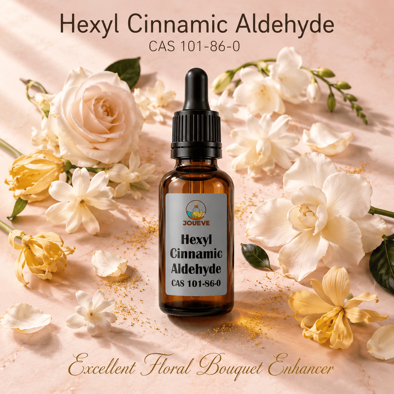 Hexyl Cinnamic Aldehyde CAS 101-86-0 Perfumery Aroma Chemical with Sweet Jasmine Floral Green Scent Fragrance Ingredient