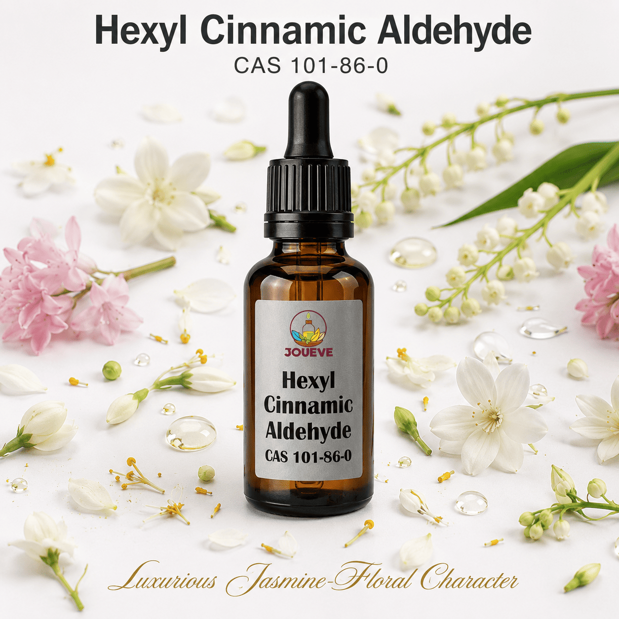 Hexyl Cinnamic Aldehyde CAS 101-86-0 Perfumery Aroma Chemical with Sweet Jasmine Floral Green Scent Fragrance Ingredient