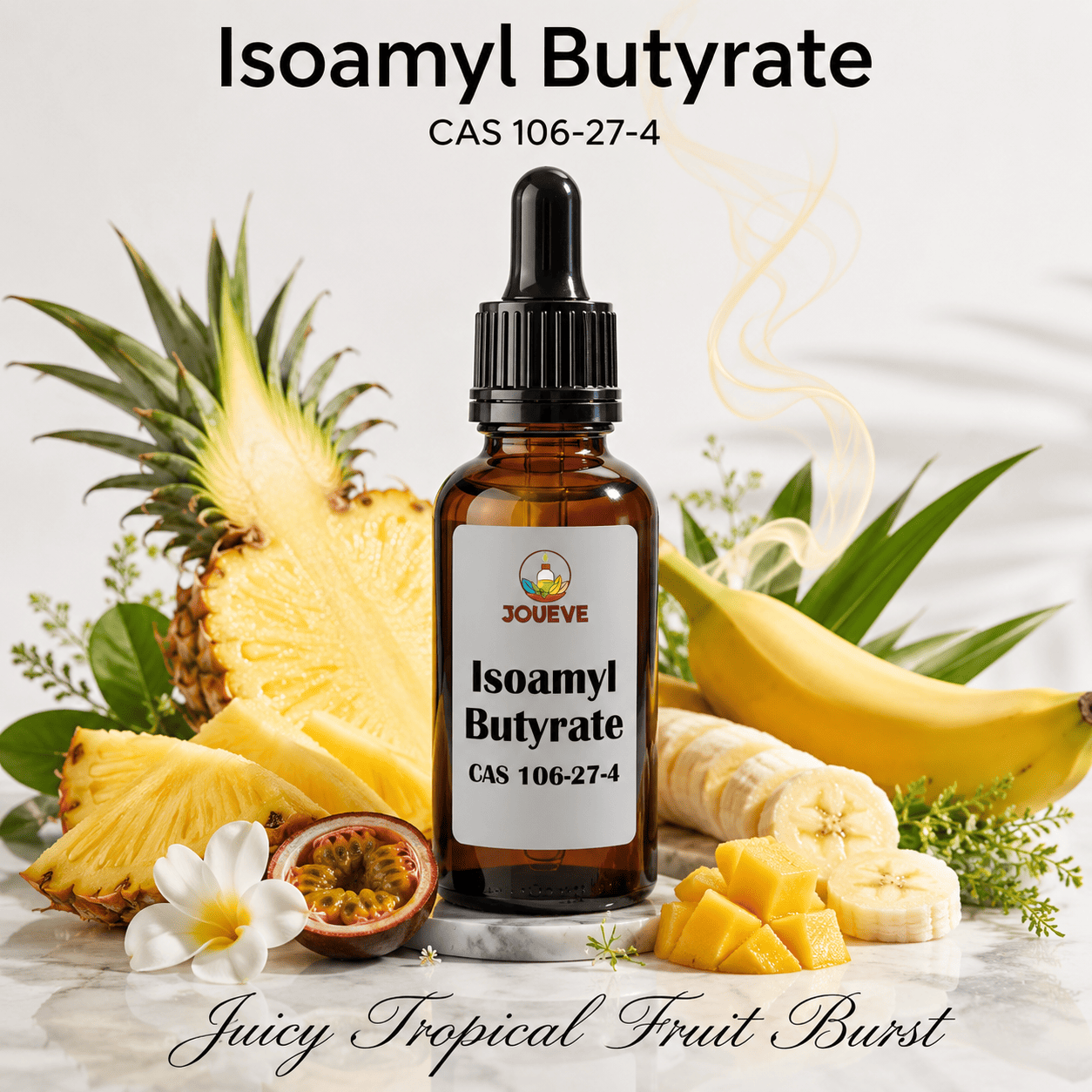 Isoamyl Butyrate CAS 106-27-4 Perfumery Aroma Chemical with Sweet Tropical Pineapple Banana Fruity Scent Fragrance Ingredient