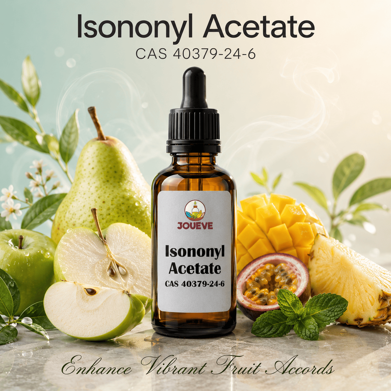 Isononyl Acetate CAS 40379-24-6 Perfumery Aroma Chemical with Fresh Pear Fruity Green Scent Fragrance Ingredient