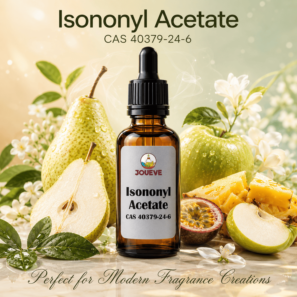 Isononyl Acetate CAS 40379-24-6 Perfumery Aroma Chemical with Fresh Pear Fruity Green Scent Fragrance Ingredient