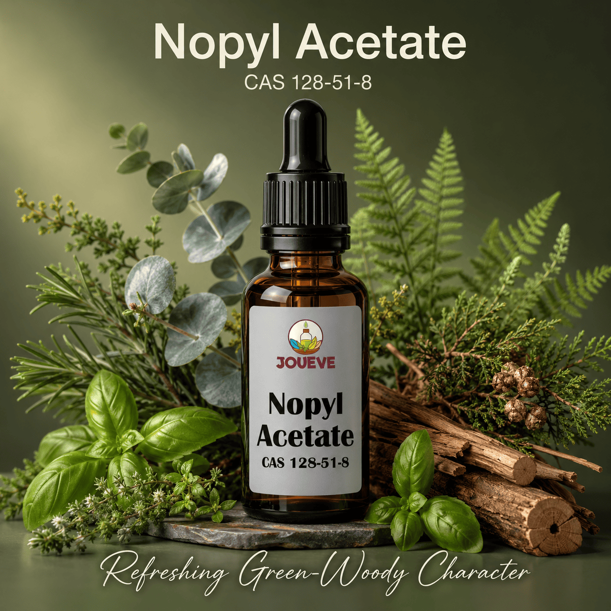 Nopyl Acetate CAS 128-51-8 Perfumery Aroma Chemical with Fresh Pine Woody Green Scent Fragrance Ingredient