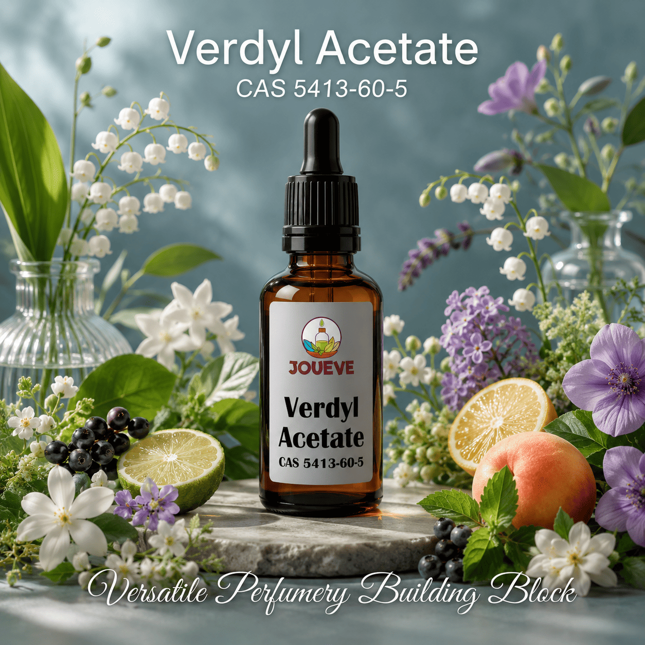 Verdyl Acetate CAS 5413-60-5 Perfumery Aroma Chemical with Fresh Green Lily of the Valley Floral Scent Fragrance Ingredient